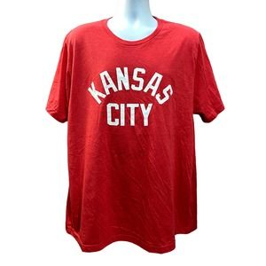 Made Mobb Short sleeve KC Kansas City tshirt 2XL Red men’s